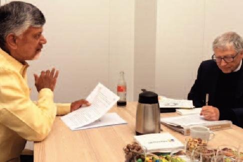 నేడు అమరావతికి బిల్ గేట్స్